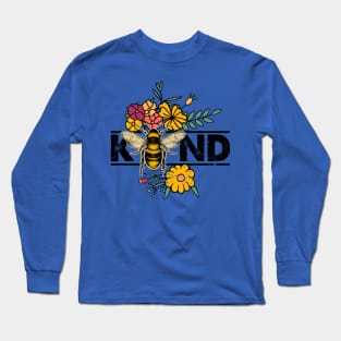 Bee Kind Retro Long Sleeve T-Shirt